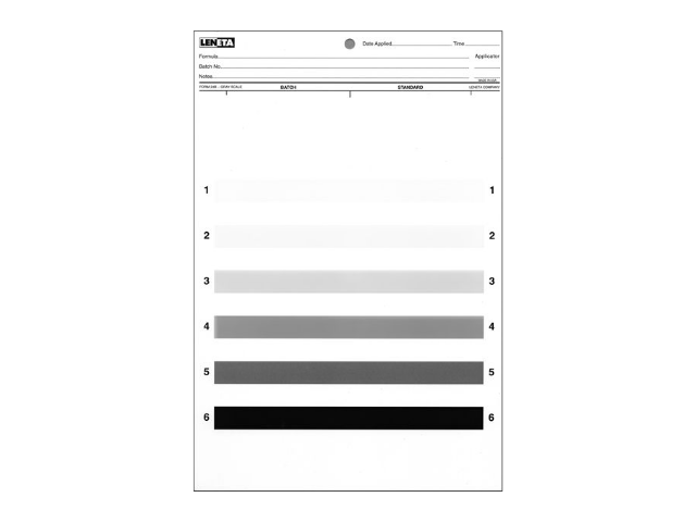 그레이 스케일 차트 (Gray Scale Chart) – Form 24B
