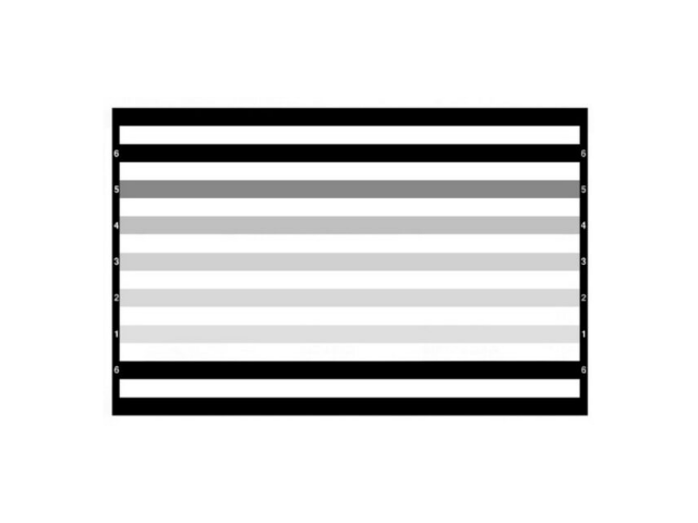 그레이 스케일 차트 (Gray Scale Chart) – Form CU-1M